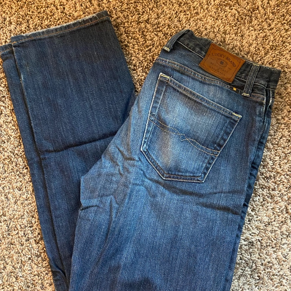 Lucky Brand Classic Straight Jeans 34 x 34